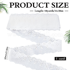 Cotton Ribbon&nbsp;OCOR-WH0111-64A