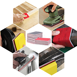 20Pcs 320 Grit  Sanding Sponge Grit Sanding Blocks&nbsp;TOOL-SP0001-05B