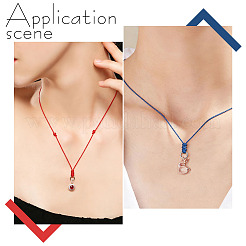 80Pcs 8 Styles Adjustable Polyester & Waxed Cord Necklace Making&nbsp;AJEW-GO0004-95