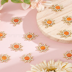 12Pcs Golden Alloy Pendants&nbsp;FIND-LP0002-23