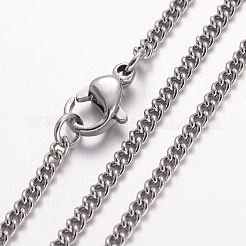 Non-Tarnish 304 Stainless Steel Necklace&nbsp;STAS-J023-03P
