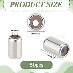 50Pcs Stainless Steel Beads&nbsp;STAS-PH0005-82