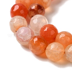 Dyed & Heated Natural Dragon Veins Agate Beads Strands&nbsp;X-G-P539-A01-15