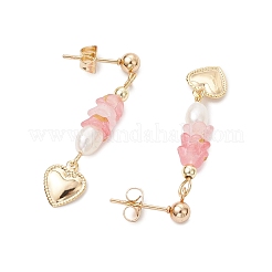5Pair 304 Stainless Steel Dangle Stud Earrings&nbsp;EJEW-JE06391