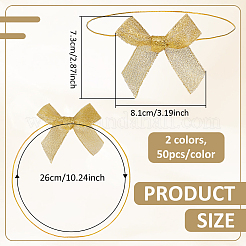 Polyester & PET Band Cable Ties for Gift Box&nbsp;HJEW-BC00111