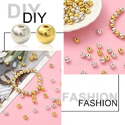 100Pcs 2 Colors Alloy Beads&nbsp;FIND-YW0004-05