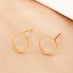 316 Stainless Steel Stud Earrings&nbsp;X-EJEW-D339-05G
