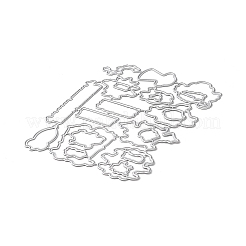Carbon Steel Cutting Dies Stencils&nbsp;DIY-XCP0002-32