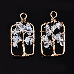 Opalite Pendants&nbsp;G-T131-93B-01