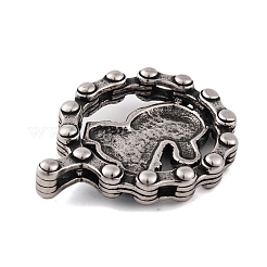 304 Stainless Steel Big Pendants&nbsp;STAS-K283-13AS