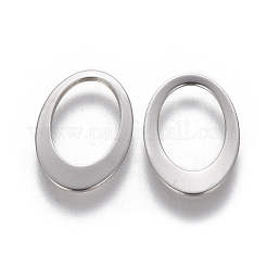 Tarnish Resistant 201 Stainless Steel Linking Rings&nbsp;STAS-L233-012P
