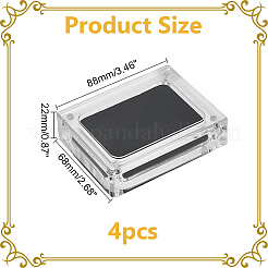 Acrylic Loose Diamond Packaging Boxes with Magnetic&nbsp;CON-WH0105-14A