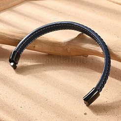 Braided Leather Cord Bracelets&nbsp;BJEW-H561-10