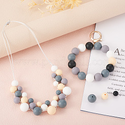 150Pcs 15 Styles Silicone Beads&nbsp;SIL-TA0001-30