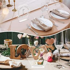Acrylic Table Sign Holders&nbsp;DIY-WH0374-22
