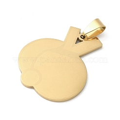Sports 201 Stainless Steel Laser Cut Pendants&nbsp;STAS-P428-14G-02