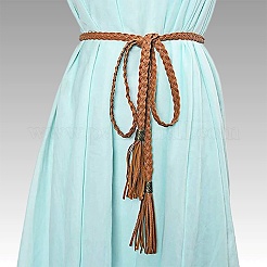 Imitation Leather Chain Belt&nbsp;AJEW-WH20007-70