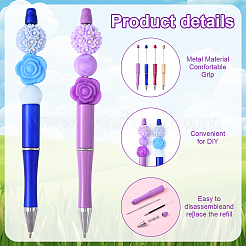 DIY Plastic Beadable Pens Making Kits&nbsp;DIY-YW0012-38