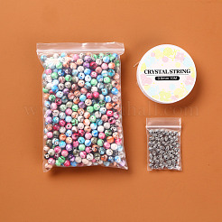 DIY Stretch Bracelets Necklaces Kits&nbsp;DIY-YW0001-79
