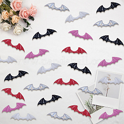 40Pcs 5 Colors Imitation Leather Devil Wings Ornament Accessories&nbsp;WI-GF0001-02