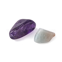DIY Natural Mixed Gemstone Wish Bottle Earring Necklace Making Kit&nbsp;DIY-FS0003-13