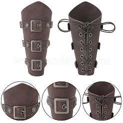 Imitation Leather Cuff Cord Bracelets&nbsp;AJEW-WH20033-034B