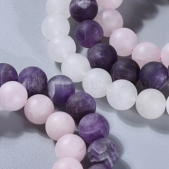 Natural Gemstone Beads Stretch Bracelets&nbsp;BJEW-JB04169