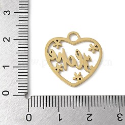 304 Stainless Steel Pendants&nbsp;LS-STAS-E501-08G