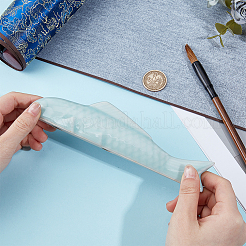 Fish Porcelain Chinese Calligraphy Paper Weight Cast&nbsp;AJEW-WH0696-437