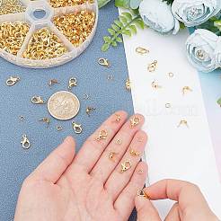 200Pcs Brass End Bead Tips&nbsp;DIY-PH0002-96A-WH