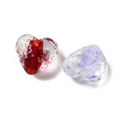 Handmade Transparent Lampwork Beads&nbsp;LAMP-F045-03