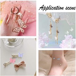 Transparent Spray Painted Glass Charms&nbsp;GLAA-T016-22