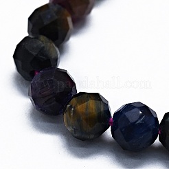 Dyed & Heated Natural Tiger Eye Beads Strands&nbsp;G-G927-31