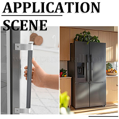PU Leather Refrigerator Handle Protective Cover&nbsp;DIY-CL0002-40A