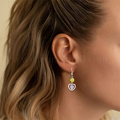 12Pcs 2 Colors 201 Stainless Steel Huggie Hoop Earring Findings&nbsp;STAS-SC0010-29