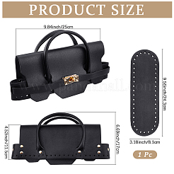 1Pc PU Leather Handbags & bag Bottom Set&nbsp;AJEW-CL0001-61A