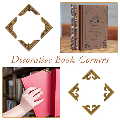 160Pcs 20 Style Iron Book Corner Guards&nbsp;FIND-FH0007-46