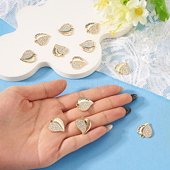 12Pcs 3 Colors Alloy Rhinestone Pendants&nbsp;FIND-TA0010-31