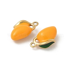 304 Stainless Steel Enamel Charms&nbsp;STAS-V015-22G
