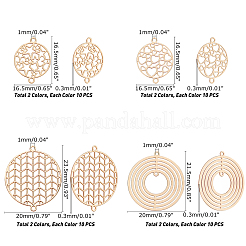 Brass Links Connectors&nbsp;KKC-CA0001-02
