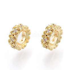 Brass Spacer Beads&nbsp;KK-N259-50