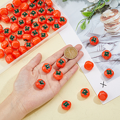 60pcs Autumn Theme Resin Imitation Food Pendants&nbsp;RESI-DC0001-26