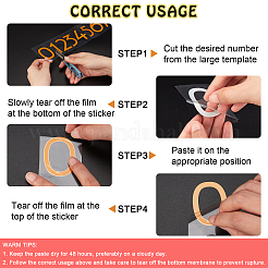 Waterproof Self Adhesive Craft Stickers&nbsp;DIY-GF0002-59A-03