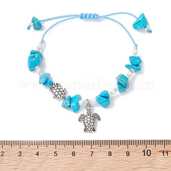 Turtle Alloy Charm Bracelets&nbsp;BJEW-MZ00329