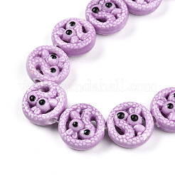 Handmade Porcelain Bead Strands&nbsp;PORC-N011-01C