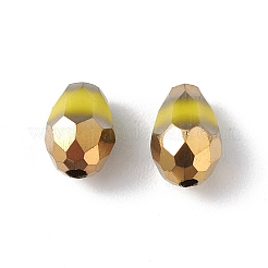 Electroplate Glass Beads&nbsp;DGLA-C001-01C