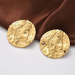 304 Stainless Steel Stud Earrings&nbsp;EJEW-U047-30G