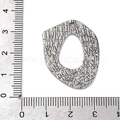 304 Stainless Steel Pendants&nbsp;STAS-L280-06AS-03
