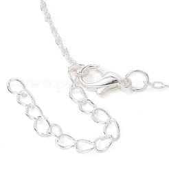Brass Cable Chain Necklaces&nbsp;NJEW-JN04511-05