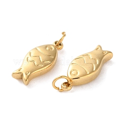 Ion Plating(IP) 304 Stainless Steel Charms&nbsp;STAS-Q333-11G